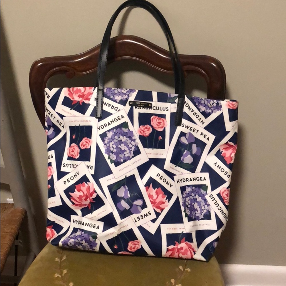 Kate Spade Floral Tote large
